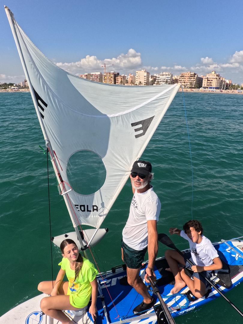 Kit de vela para kayak XL | Convierte tu kayak en kayak a vela | Vela Eola - Imagen 5